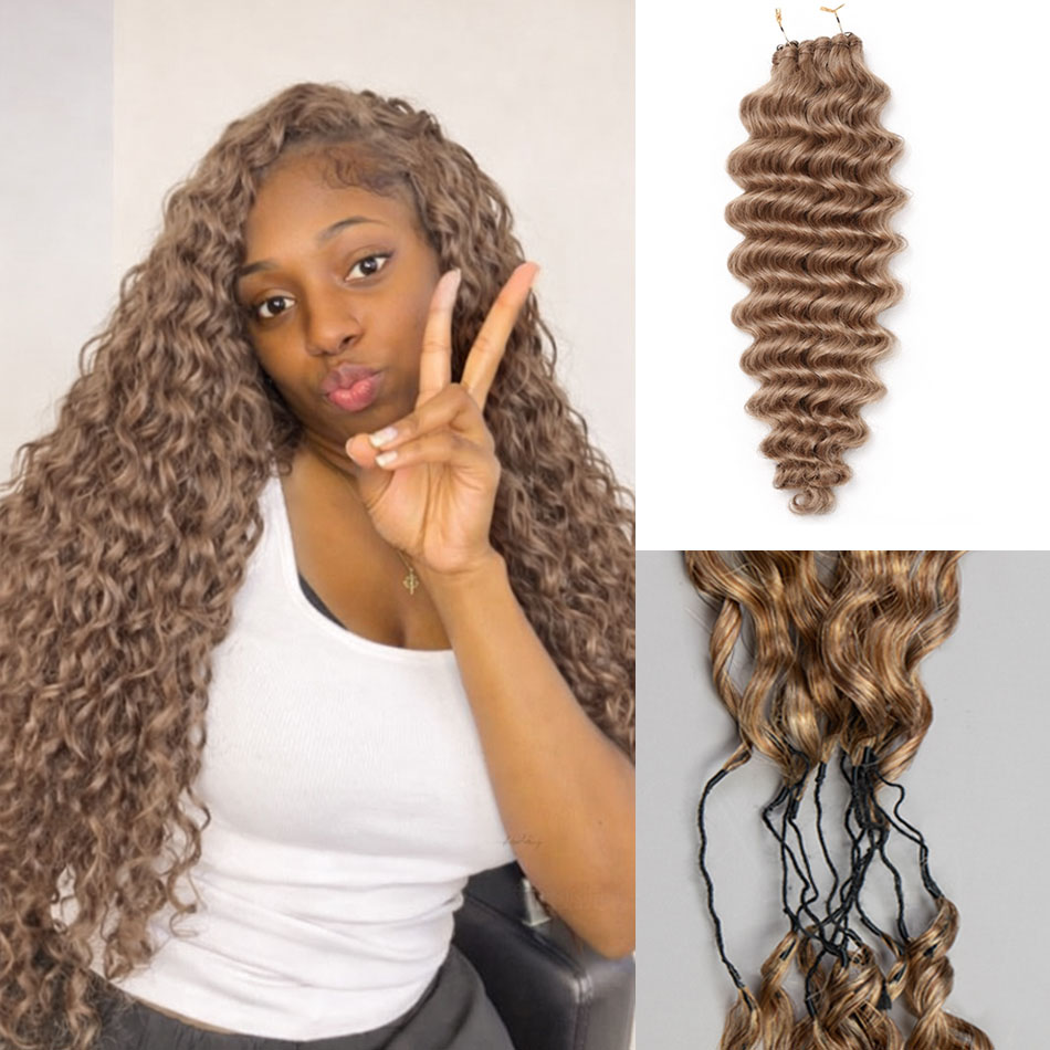 Hair Care Honey - Bal Kahverengi Tüy Örgü Saç Ekleri