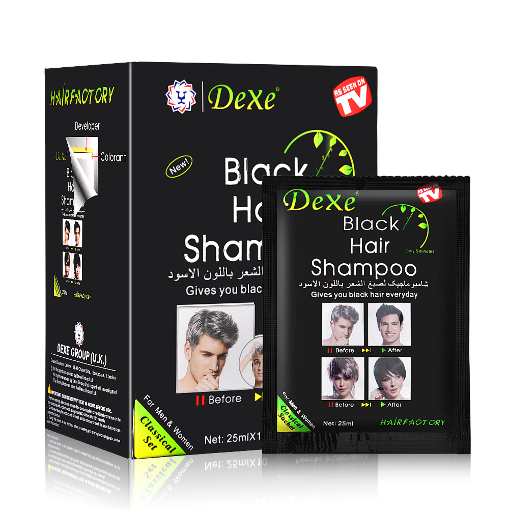 Hair Care Organic - Erkekler Kadınlar Için 250 ML Siyah