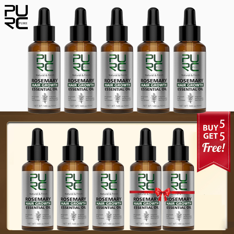 Hair Care Essence Oil - PURC Biberiye Yağı Saç Uzatma Seti