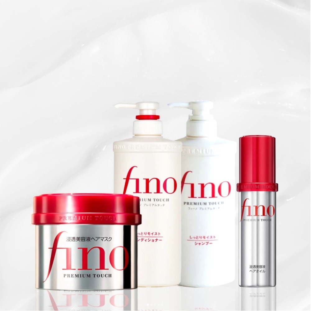 Hair Care For Dry And Frizzy Hair - Fino Saç Bakım Şampuanı Saç Kremi