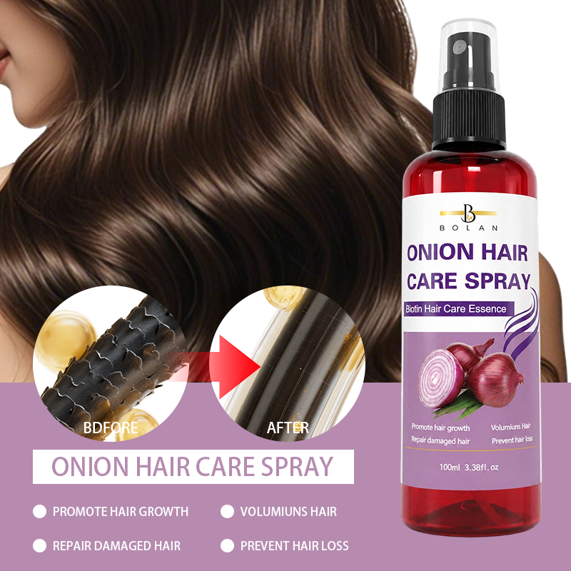 Hair Care For Dry And Frizzy Hair - Soğan Biotin Saç Yağı, kuru, hasarlı,