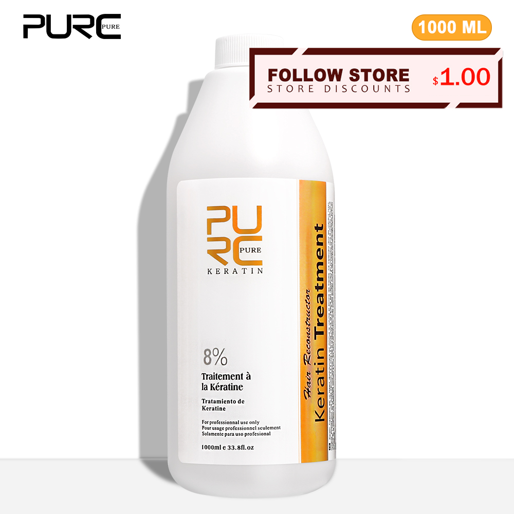 Hair Care Frizzy Hair - PURC 8% Keratin Pürüzsüzleştirici Tedavi Kıvırcık