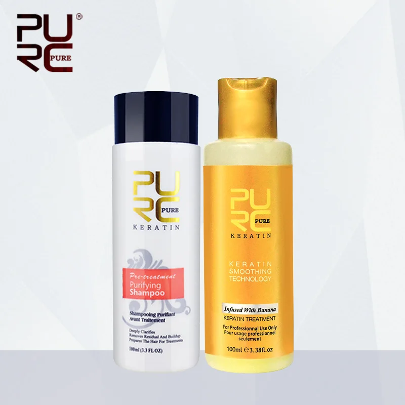 Hair Care Keratin Shampoo - PURC Muz Aromalı Keratin ve Arındırıcı