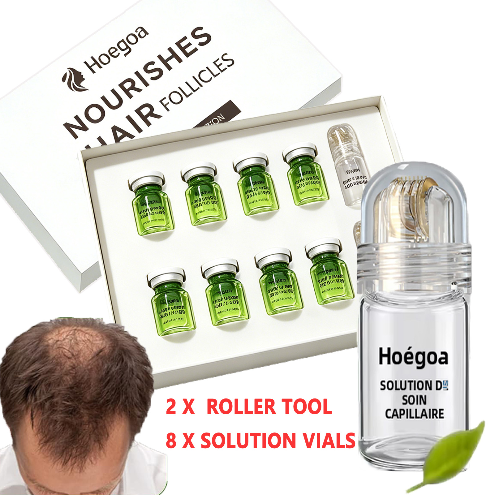 Hair Care Frizzy Hair - 0.25mm Saç Bakım Mikro İğneli Rulo