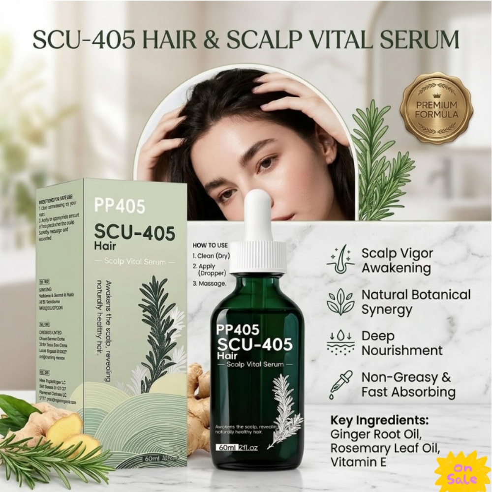 Hair Care Frizzy Hair - SCU-405 Saç Büyüme Serumu Anti Saç