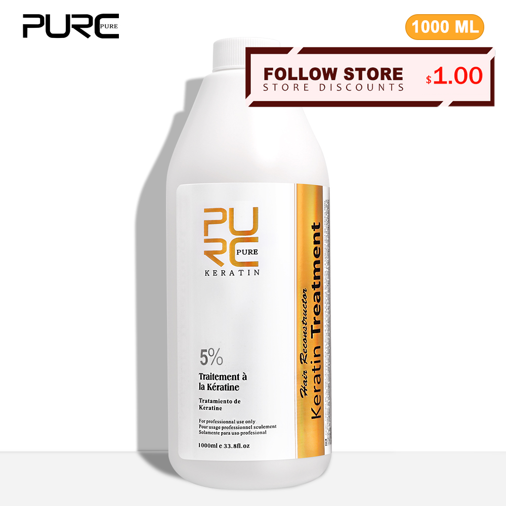 Hair Care Keratin Shampoo - PURC 5% Keratin yumuşatma tedavi Frizzy