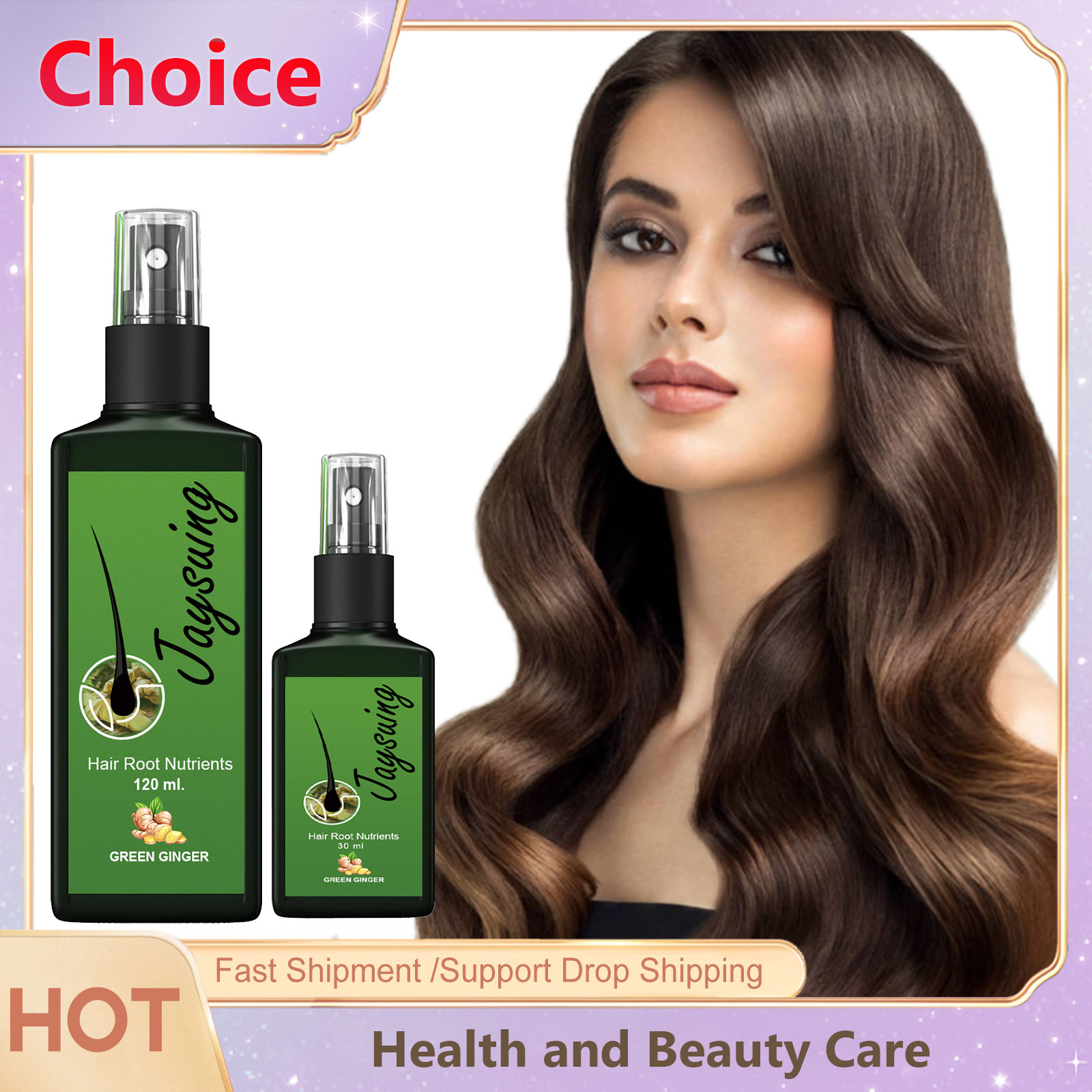 Hair Care Essence Oil - Saç Büyüme Yağı Sprey Besleyici Kök