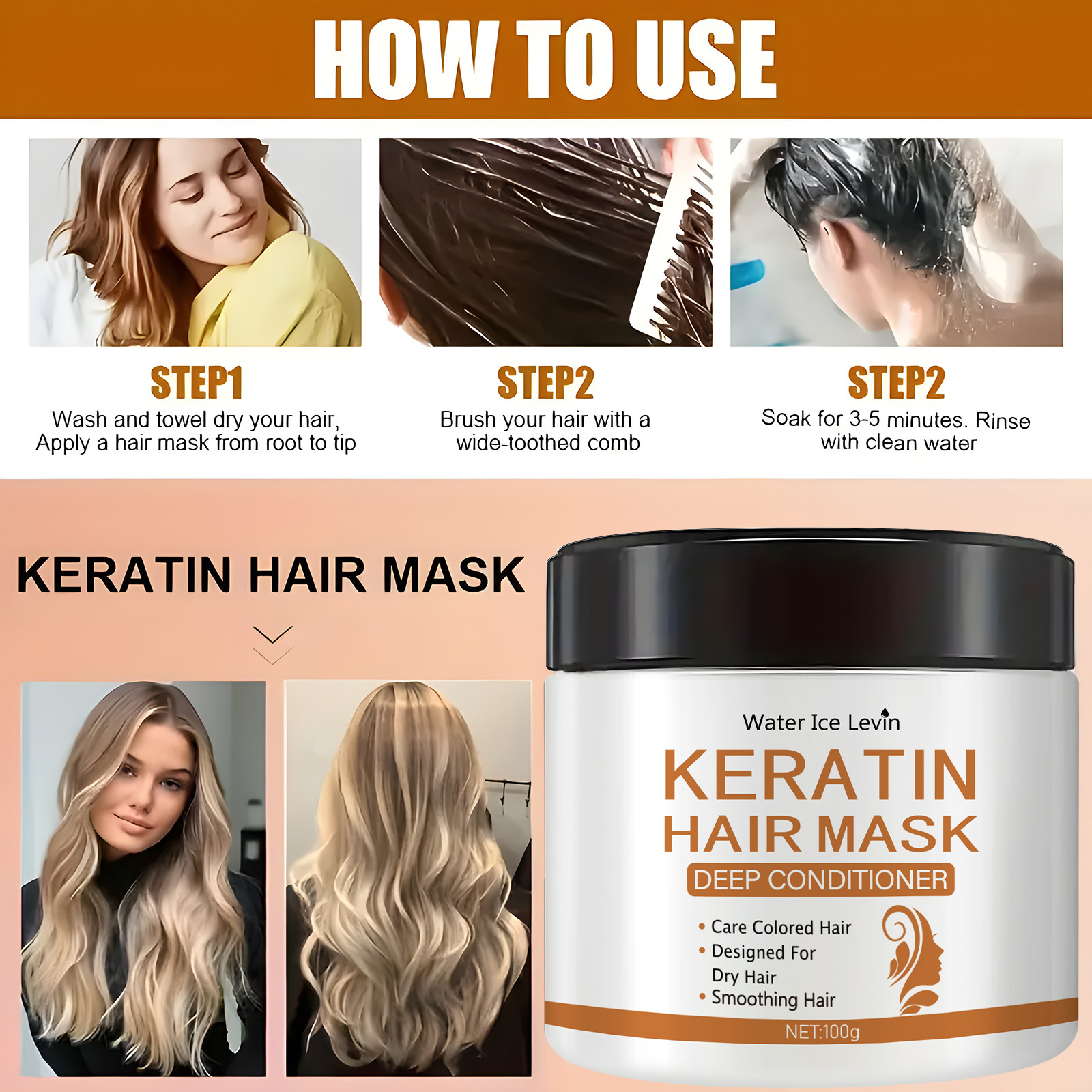 Keratin Saç Maskesi - Kuru, Ha - Hair Care Dupes incelemesi ve fiyatı