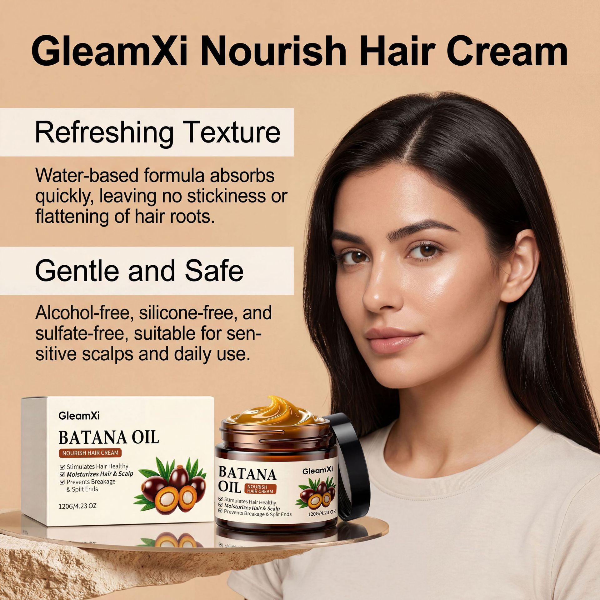 Saç Yağı Saç Balsamı Çok Amaçl - Hair Care For Dry And Frizzy Hair incelemesi ve fiyatı