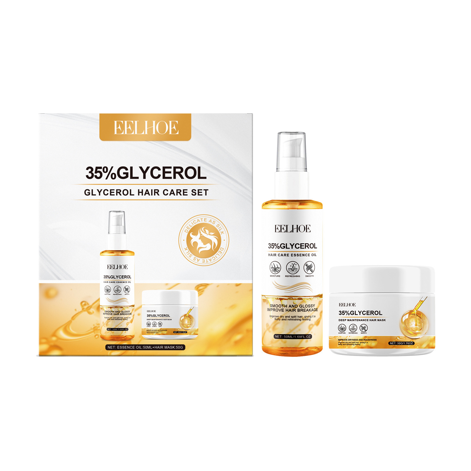 EELHOE Gliserol Saç Bakım Seti - Hair Care Essence Oil incelemesi ve fiyatı